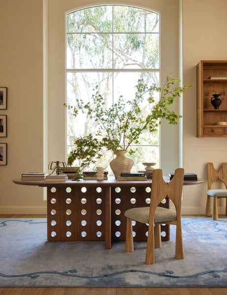 Reika Oval Dining Table by Sarah Sherman Samuel