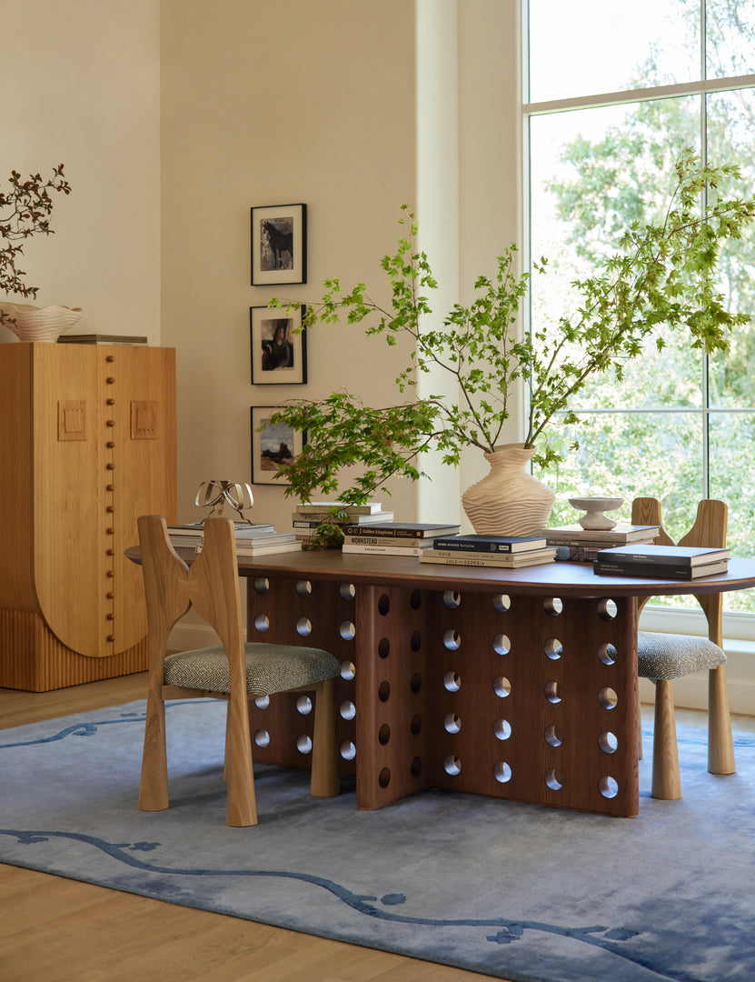 Reika Oval Dining Table by Sarah Sherman Samuel