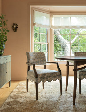 Open Box: Ashbury Dining Arm Chair, Haris by Heidi Caillier