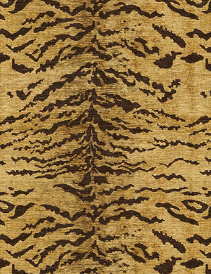 Aram Viscose Fabric Swatch, Gold