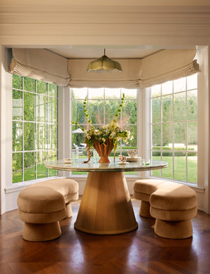 Bellet Bench : Pearl Luxe Boucle