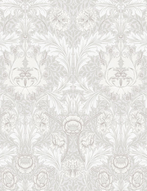 Myrtle Wallpaper Swatch by Morris & Co. , Dove