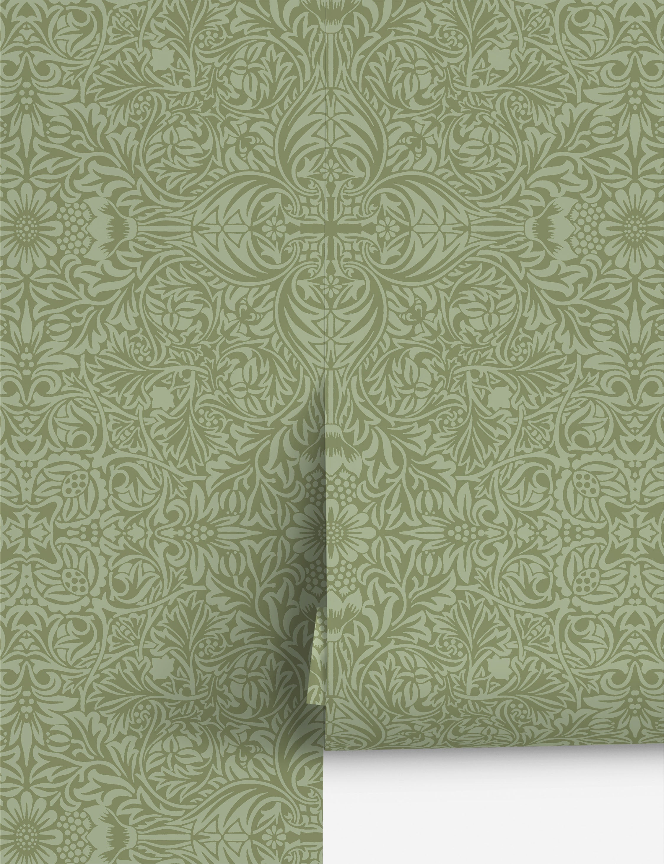 Ceiling Wallpaper Swatch by Morris & Co. - Thumbnail 3