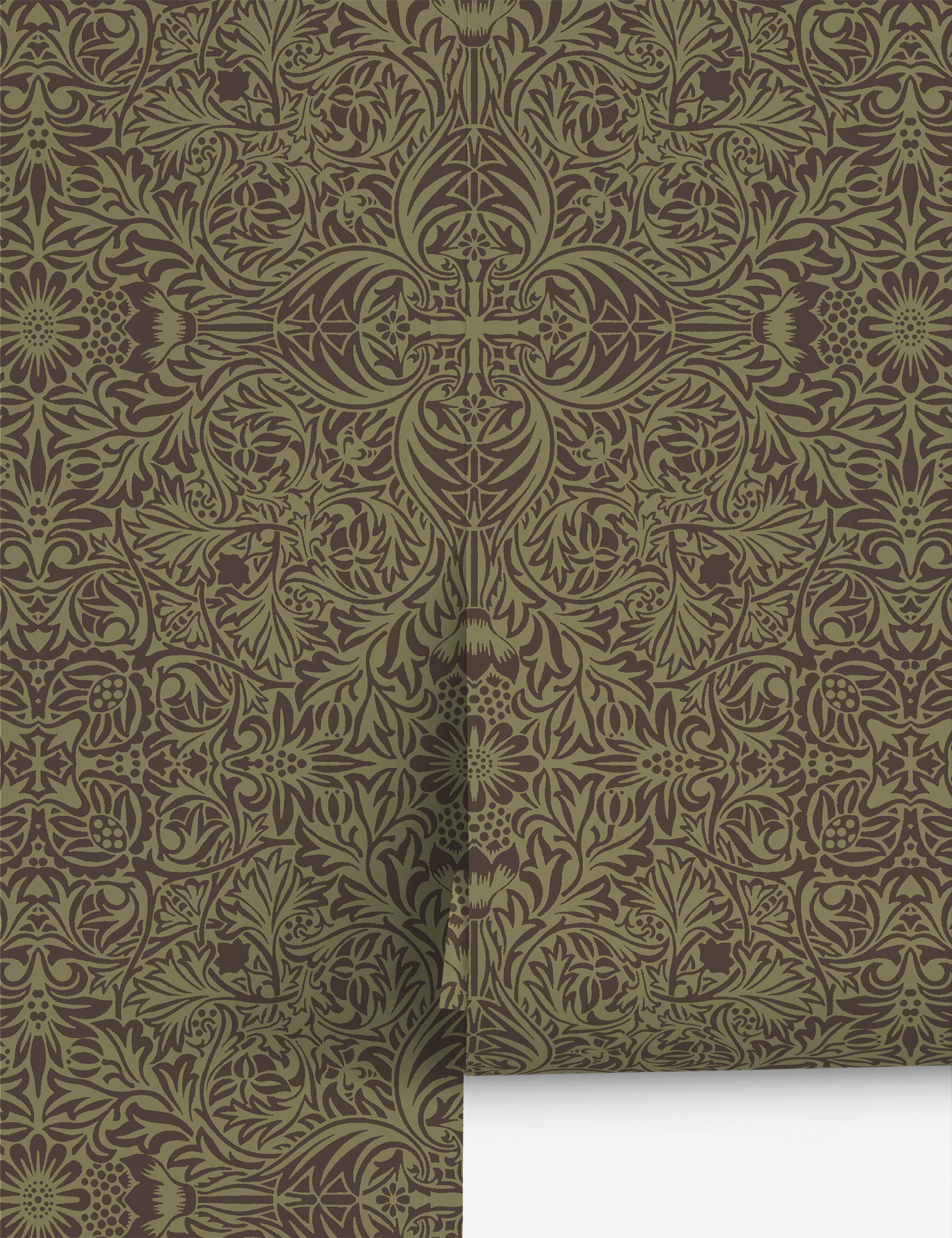 Ceiling Wallpaper Swatch by Morris & Co. - Thumbnail 2