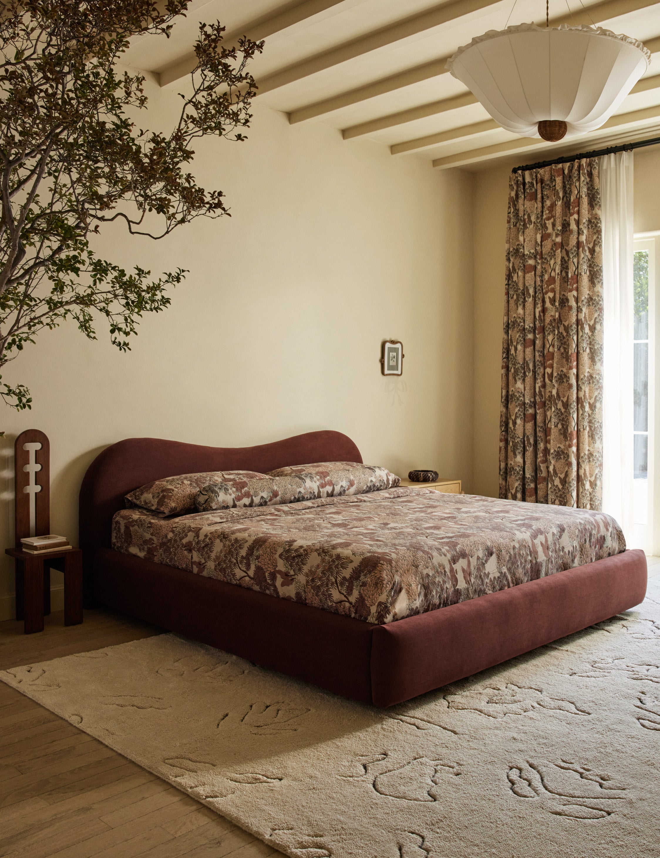 Garden Walk Linen Cotton Duvet Cover - Thumbnail 2