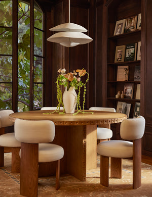 Open Box: Brisbane Dining Chair, Ivory Performance Linen