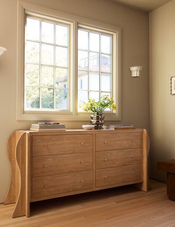 Hourglass 6-Drawer Dresser by Sarah Sherman Samuel