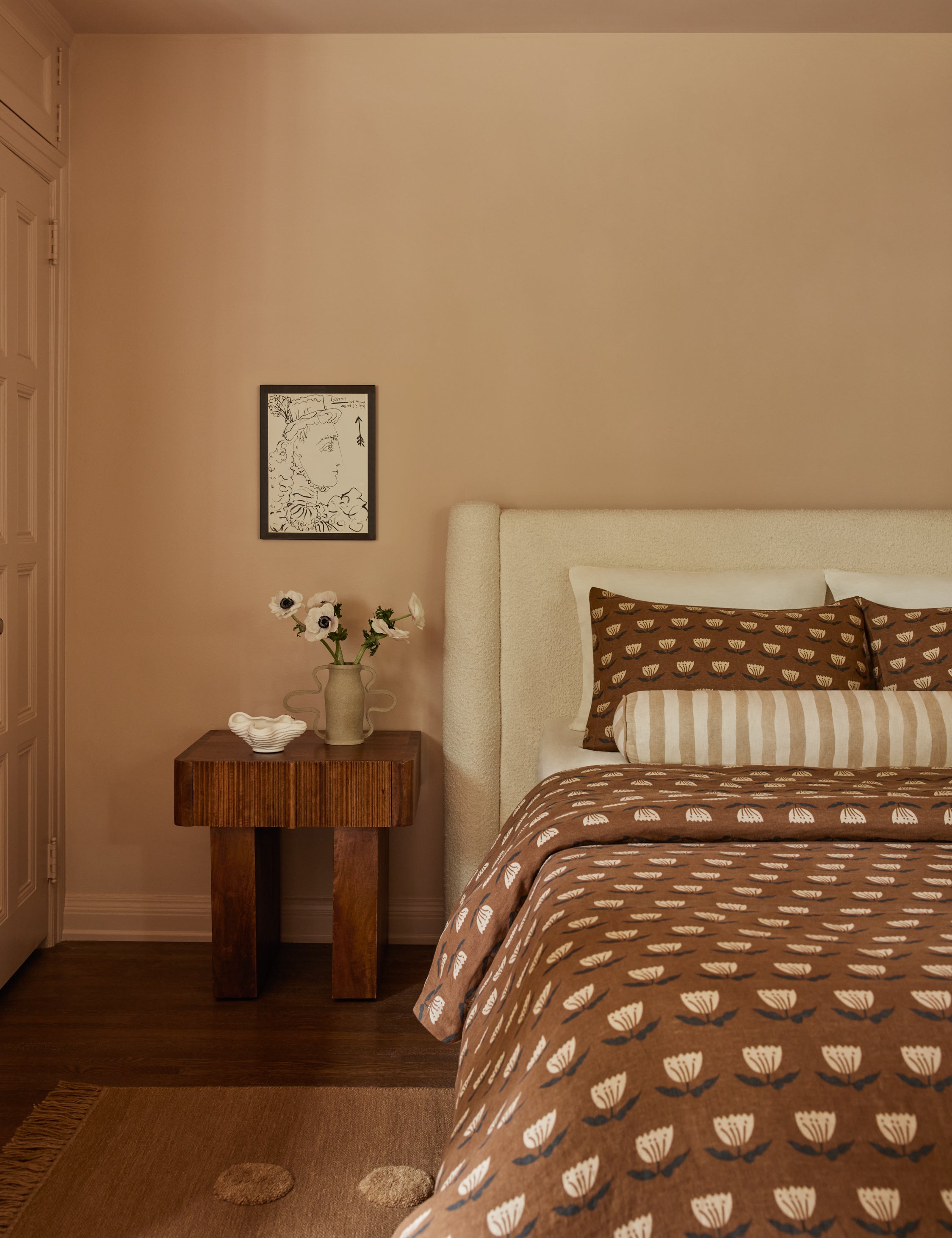 Lulu and Georgia Janna Linen Duvet Cover - Thumbnail 4