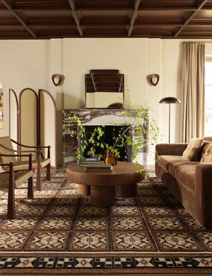 Open Box: Rashad Accent Chair, Brown