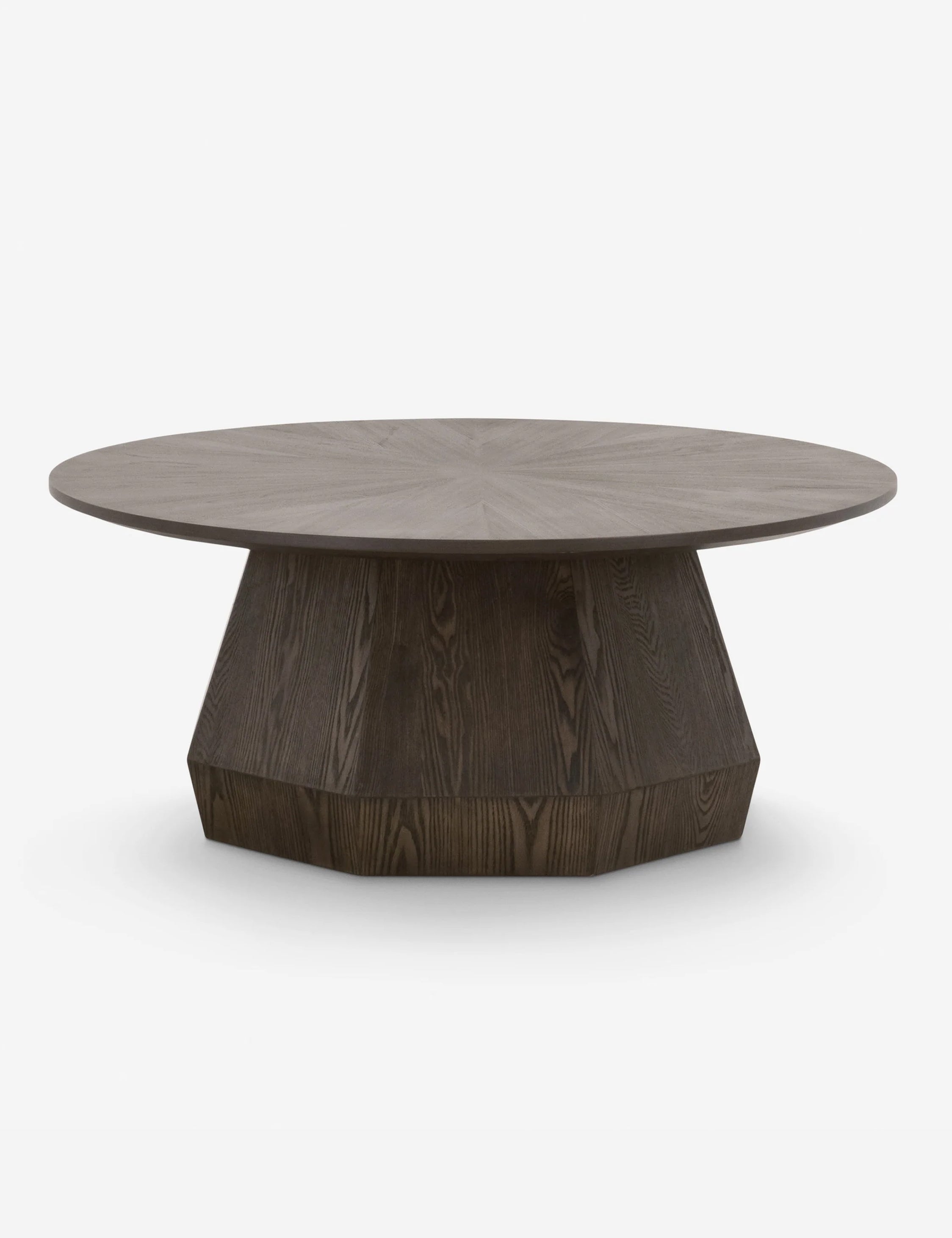 #color::brown | Moroz round geometric coffee table