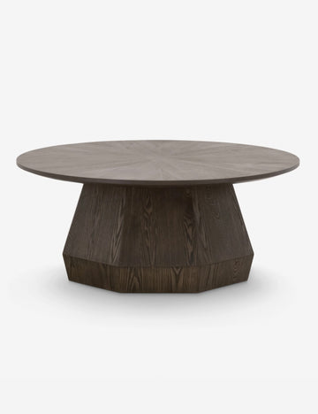 #color::brown | Moroz round geometric coffee table
