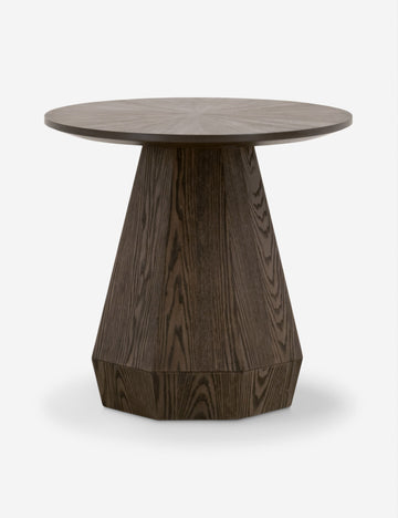 #color::brown | Moroz round geometric side table