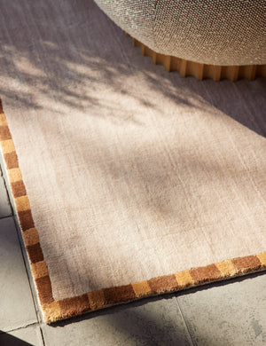 Open Box: Rajaa Hand-Loomed Viscose Rug, Blush by Sarah Sherman Samuel 10' x 14'