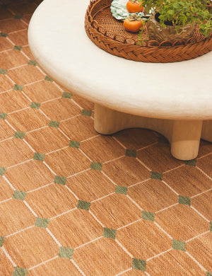 Crawford Indoor / Outdoor Rug Swatch, Green