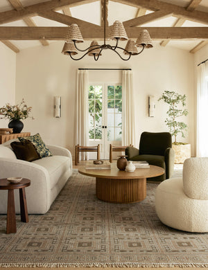 Delina Hand-knotted Wool Rug Swatch
