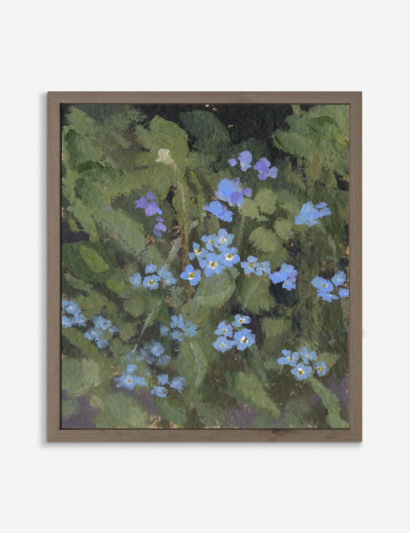 Forget Me Nots Wall Art by Brittany Smith