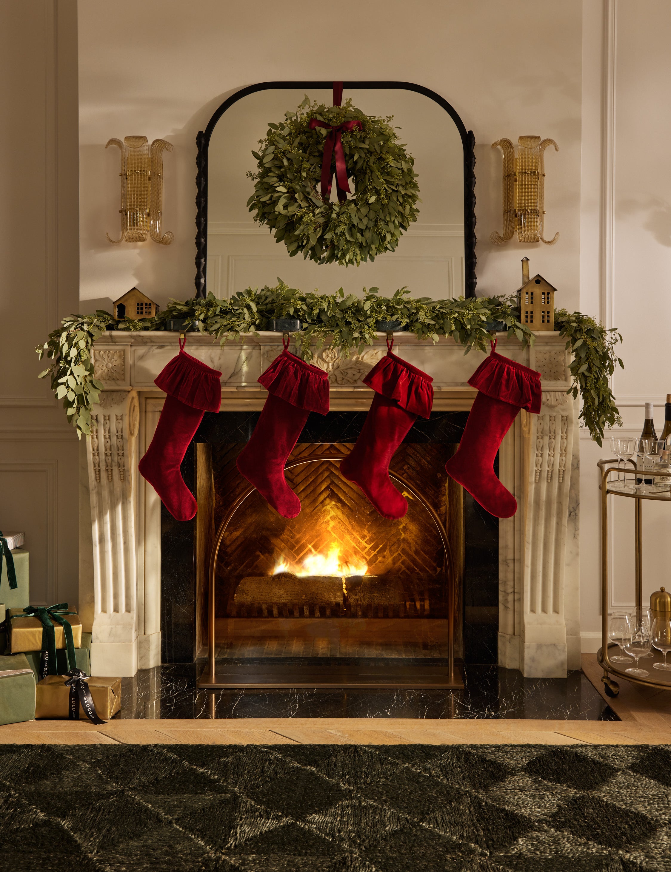 Lulu and Georgia Eucalyptus Wreath