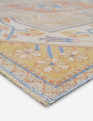 Vintage Turkish Hand-Knotted Wool Rug No. 466, 5' x 8' 2