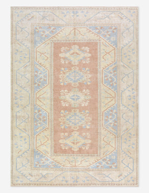 Vintage Turkish Hand-Knotted Wool Rug No. 467, 6' 4