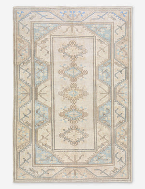 Vintage Turkish Hand-Knotted Wool Rug No. 469, 6' 5