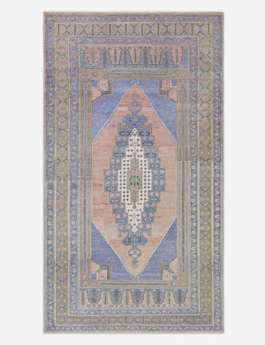 Vintage Turkish Hand-Knotted Wool Rug No. 480, 5' 2