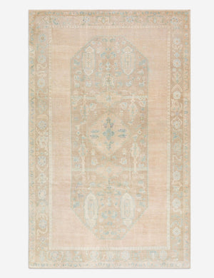 Vintage Turkish Hand-Knotted Wool Rug No. 482, 6' 1