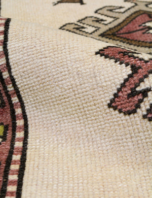 Vintage Turkish Hand-Knotted Wool Rug No. 485, 5' x 8' 3