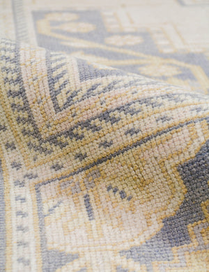 Vintage Turkish Hand-Knotted Wool Rug No. 488, 5' 1