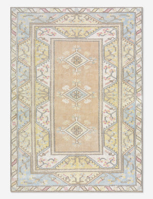 Vintage Turkish Hand-Knotted Wool Rug No. 492, 6' 7