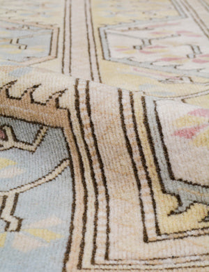 Vintage Turkish Hand-Knotted Wool Rug No. 492, 6' 7