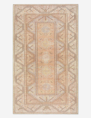 Vintage Turkish Hand-Knotted Wool Rug No. 497, 4' x 6' 8
