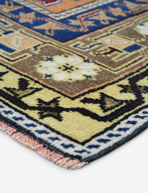 Vintage Turkish Hand-Knotted Wool Rug No. 499, 3' 10