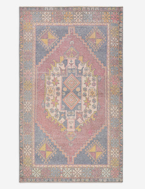 Vintage Turkish Hand-Knotted Wool Rug No. 500, 3' 11