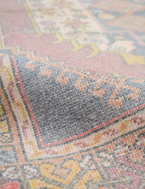 Vintage Turkish Hand-Knotted Wool Rug No. 500, 3' 11