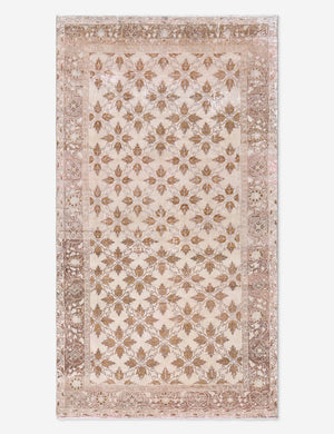 Vintage Turkish Hand-Knotted Wool Rug No. 507, 5' x 9' 6