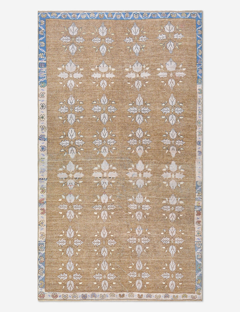 Vintage Turkish Hand-Knotted Wool Rug No. 510, 4' 8