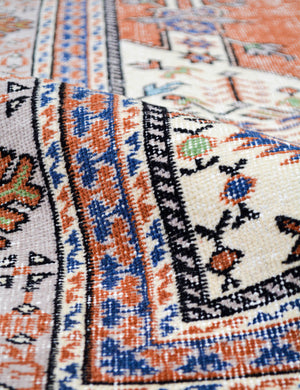 Vintage Turkish Hand-Knotted Wool Rug No. 512, 5' x 8'