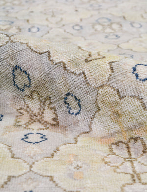 Vintage Turkish Hand-Knotted Wool Rug No. 513, 4' 10