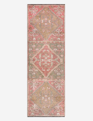 Vintage Turkish Hand-Knotted Wool Runner Rug No. 274, 3' 3