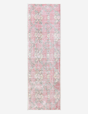 Vintage Turkish Hand-Knotted Wool Runner Rug No. 277, 2' x 6' 3