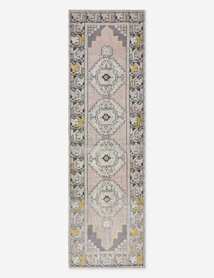 Vintage Turkish Hand-Knotted Wool Runner Rug No. 282, 2' 10