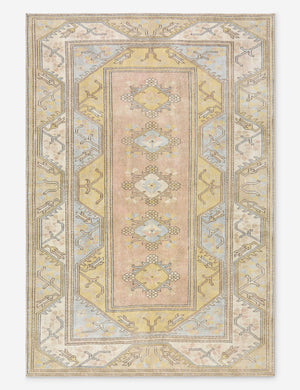 Vintage Turkish Hand-Knotted Wool Rug No. 516, 5' 6