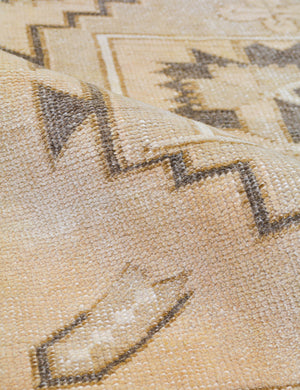 Vintage Turkish Hand-Knotted Wool Runner Rug No. 287, 2' 4