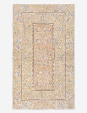 Vintage Turkish Hand-Knotted Wool Rug No. 520, 3' 7