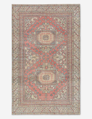 Vintage Turkish Hand-Knotted Wool Rug No. 525, 4' 1
