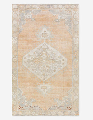 Vintage Turkish Hand-Knotted Wool Rug No. 529, 4' 2