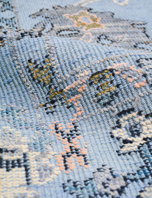 Vintage Turkish Hand-Knotted Wool Rug No. 532, 6'3 x 9'2