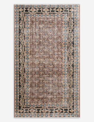Vintage Turkish Hand-Knotted Wool Rug No. 549, 4' x 6'9
