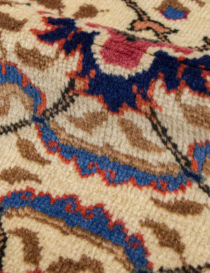 Vintage Turkish Hand-Knotted Wool Rug No. 552, 3'9