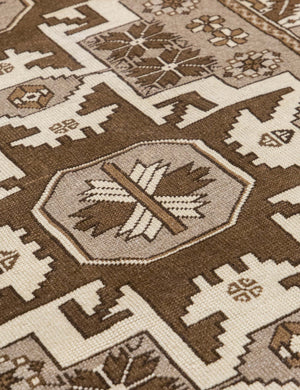 Vintage Turkish Hand-Knotted Wool Rug No. 553, 3'4